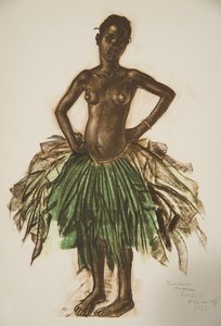 Danseuse Makere (Bambili), da Dessins et Peintures d