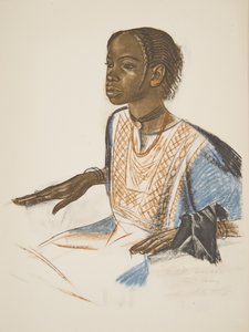 Bambina Bornou (Fort Lamy), da Dessins et Peintures d