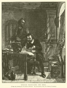 Tyndale traduce la Bibbia da Alexander after Johnston