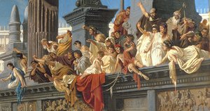 La Corsa delle Bighe (dettaglio)