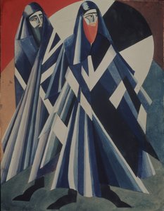 Costume ebraico per la pièce teatrale Salomè di O. Wilde, 1917 da Alexandra Alexandrowna Exter