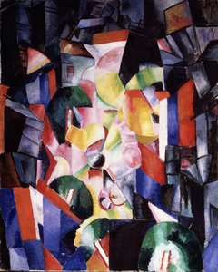 La città di notte, 1915