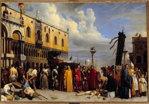 Onori funebri a Tiziano da Alexandre Jean Baptiste Hesse