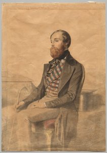 Ritratto di Alfred de Musset (1810-1857)
