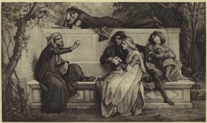 Un poeta fiorentino da Alexandre Cabanel