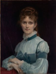 Ritratto di Miss Fanny Clapp da Alexandre Cabanel