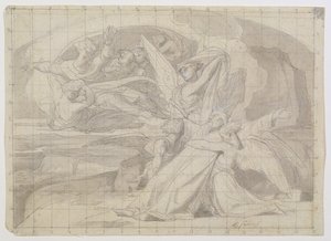 Studio per La morte di Mosè da Alexandre Cabanel
