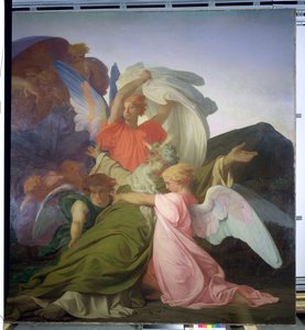 La morte di Mosè (dettaglio) da Alexandre Cabanel