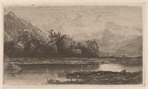 Lago di Montagna da Alexandre Calame
