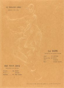 La Dupe; Son petit coeur da Alexandre Charpentier