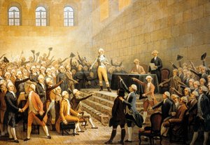 Assemblea dei notabili del Delfinato, Francia, il 21 luglio da Alexandre Debelle