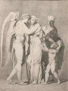 Cupido e Psiche da Alexandre Evariste Fragonard