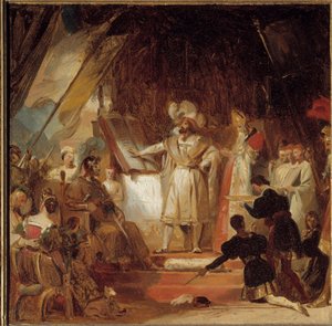 Francesco I arma cavaliere Bayard da Alexandre Evariste Fragonard