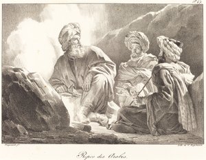 Repos des Arabes da Alexandre Evariste Fragonard