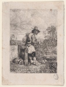 Un mendicante, 1833-38