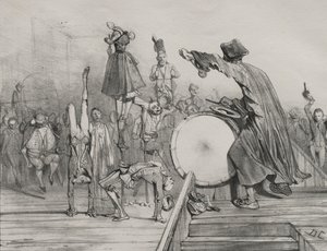 Grande acrobata!, 1830-1831 da Alexandre Gabriel Decamps