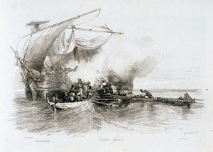 Pirati greci da Alexandre Gabriel Decamps