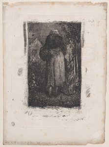 Vecchia mendicante, 1833-38 da Alexandre Gabriel Decamps