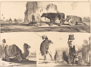 Vignette orientali da Alexandre Gabriel Decamps