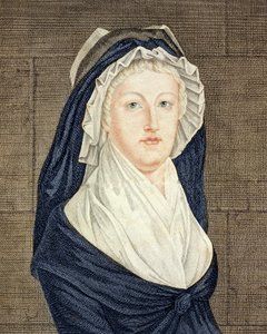 Ritratto di Maria Antonietta alla Conciergerie, incisione dal dipinto di Alexandre Kucharski da Alexandre Kucharski