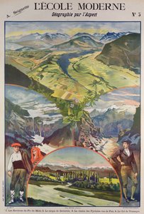 Poster dei Pirenei da Alexandre Lunois