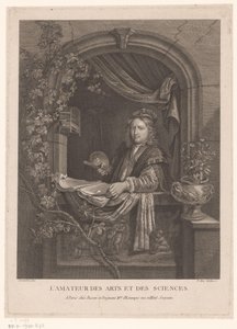 Autoritratto di Gerard Dou da Alexandre Tardieu
