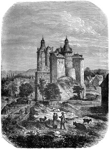 Castello di Montbéliard, Francia da Alexandre de Bar