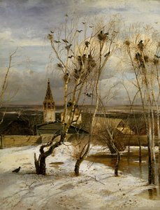 I corvi sono tornati da Alexei Kondratievich Savrasov
