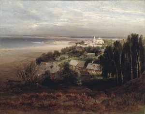 Das Höhlen-Kloster zur Himmelfahrt Jesu, vicino a Nizhniy Novgorod