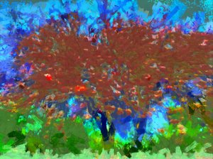 Albero da frutta, 2020, (tecnica mista)