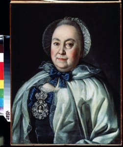 Ritratto della dama di compagnia, contessa Maria A. Rumyantseva