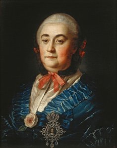 Ritratto di Anastasia Izmaylova da Alexei Petrovich Antropov