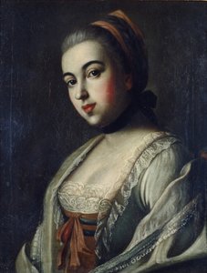 Ritratto della Contessa Anna Vorontsova da Alexei Petrovich Antropov