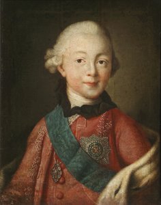 Ritratto del granduca Pavel Petrovich 1754-1801, 1765