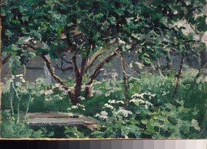 Un angolo del giardino da Alexei Steipanovitch Stepanov