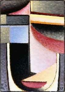 Testa astratta: Il calice mi è passato, 1929 da Alexej von Jawlensky