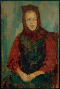Contadina con cuffia da Alexej von Jawlensky