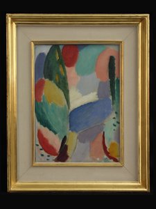 Strada blu, 1916 da Alexej von Jawlensky