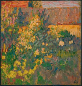 Giardino in fiore da Alexej von Jawlensky