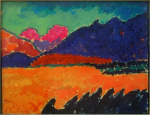 La valle - Murnau da Alexej von Jawlensky