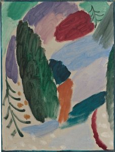 Giornata gelida, 1915 da Alexej von Jawlensky