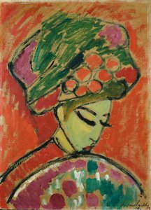 Ragazza con turbante da Alexej von Jawlensky