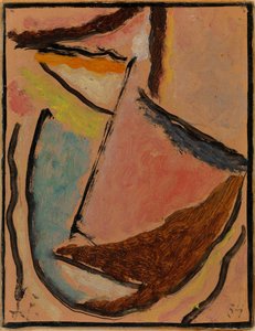 Meditazione Piccola Testa Astratta, 1934 da Alexej von Jawlensky