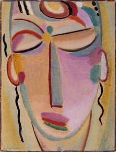Testa mistica: Meditazione da Alexej von Jawlensky