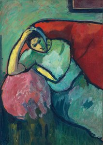 Donna seduta, 1909