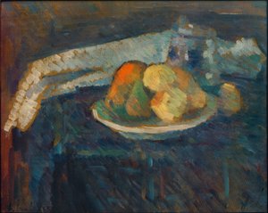 Natura morta con tovagliolo da Alexej von Jawlensky