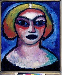Testa di donna da Alexej von Jawlensky