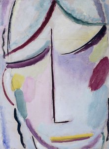 Il volto del Salvatore da Alexej von Jawlensky