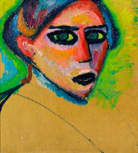 Volto di donna da Alexej von Jawlensky