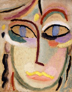 Testa di donna da Alexej von Jawlensky